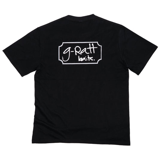 G-Ratt Baits® Box Logo Tee – Black