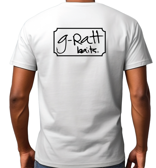 G-Ratt Baits® Box Logo Tee – White