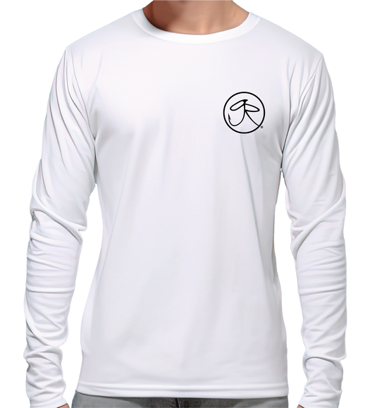 G-Ratt Baits® Box Logo Long Sleeve Tee – White