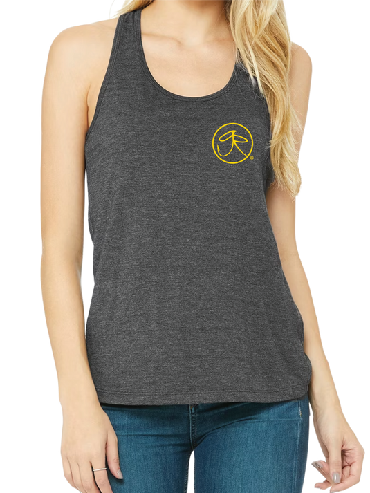 G-Ratt Baits® Sunset Racerback Tank – Black Heather